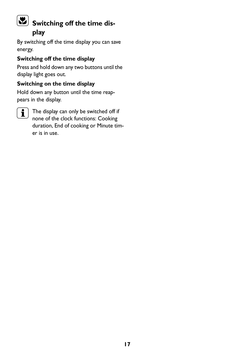 John Lewis JLBIOS607 User Manual | Page 17 / 52