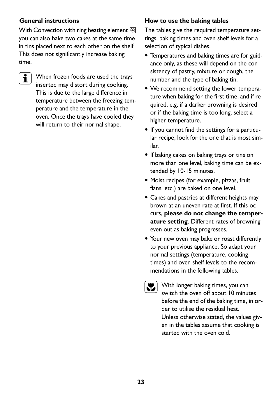 John Lewis JLBIOS607 User Manual | Page 23 / 52