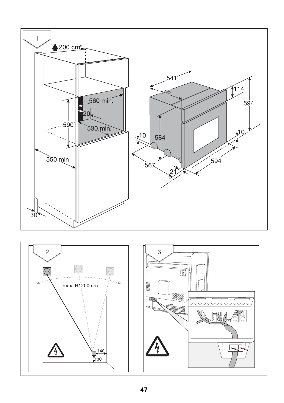 John Lewis JLBIOS607 User Manual | Page 47 / 52
