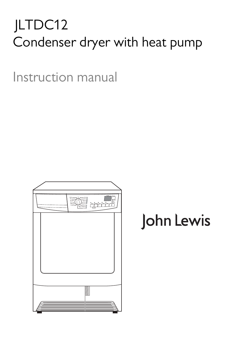 John Lewis JLTDC12 User Manual | 32 pages