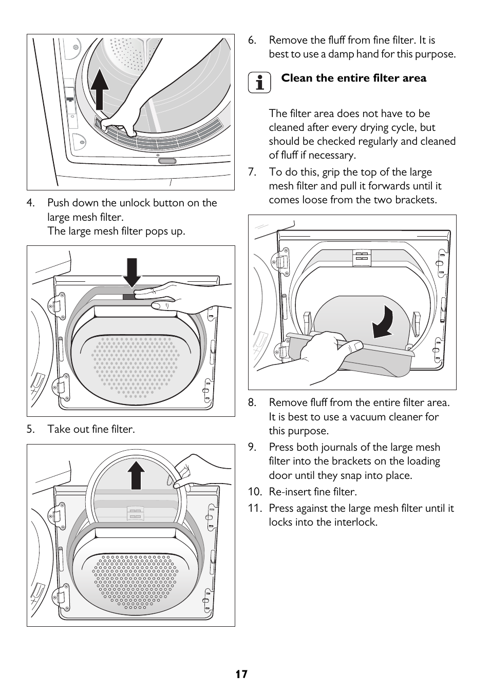 John Lewis JLTDC12 User Manual | Page 17 / 32