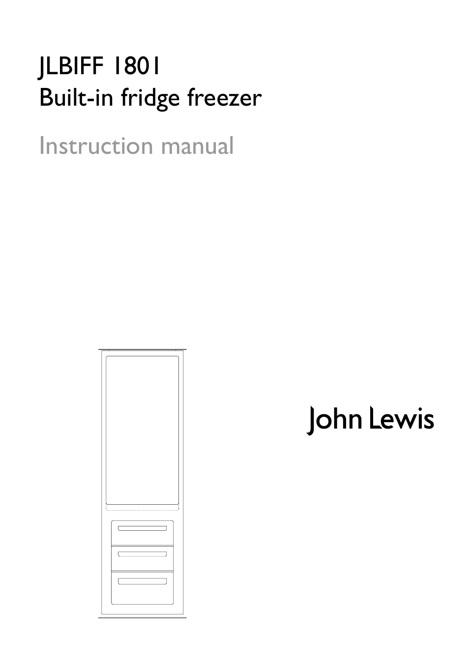 John Lewis JLBIFF 1801 User Manual | 20 pages