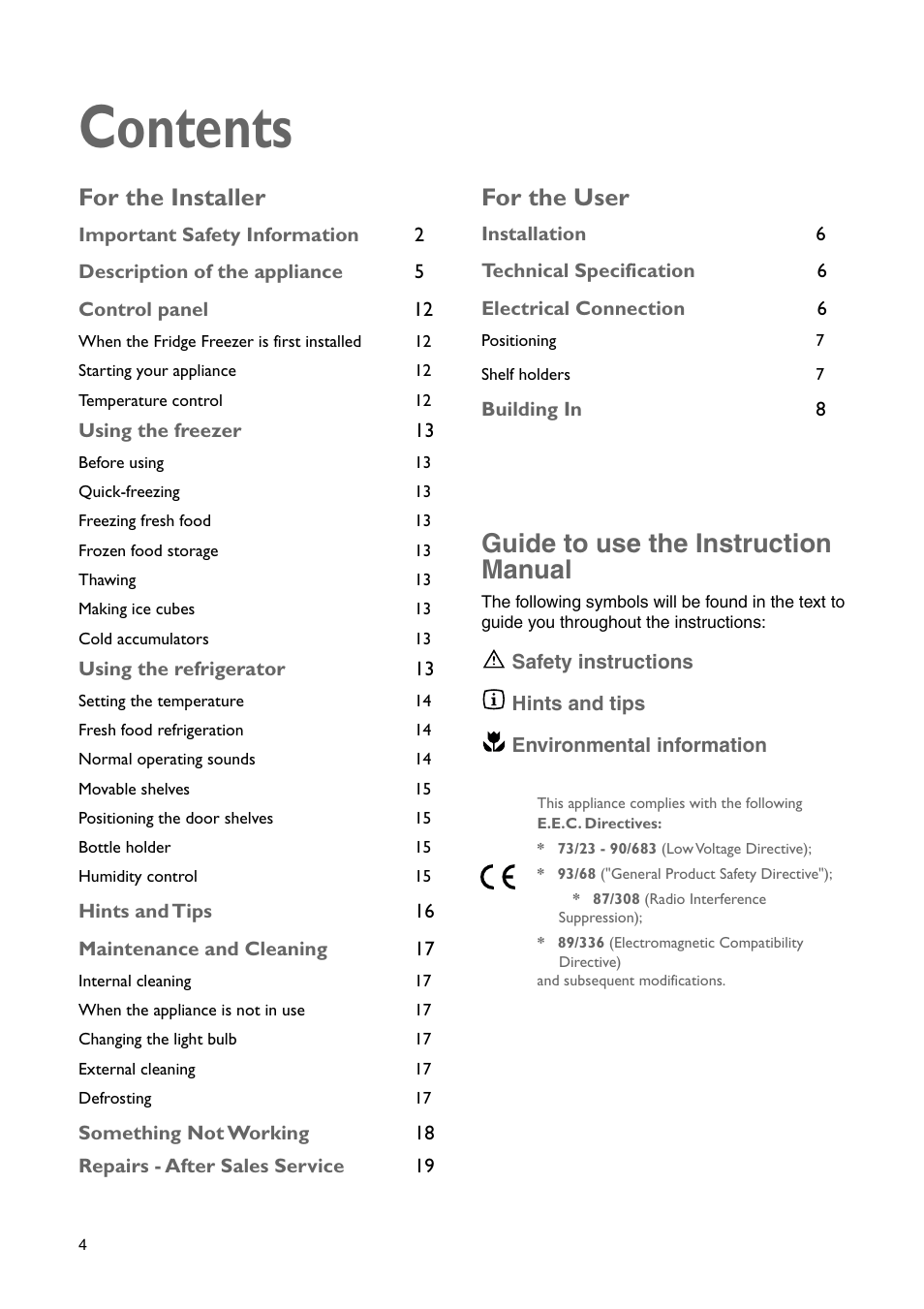 John Lewis JLBIFF 1801 User Manual | Page 4 / 20