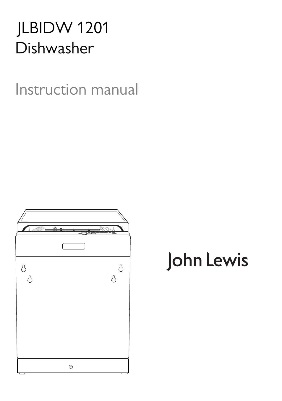 John Lewis JLBIDW 1201 User Manual | 32 pages