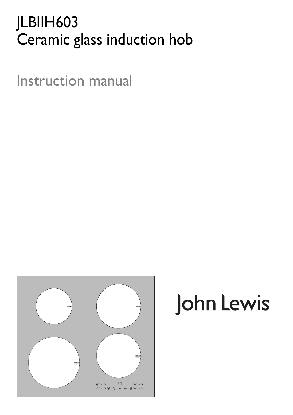 John Lewis U29492 JLBIIH603 User Manual | 24 pages