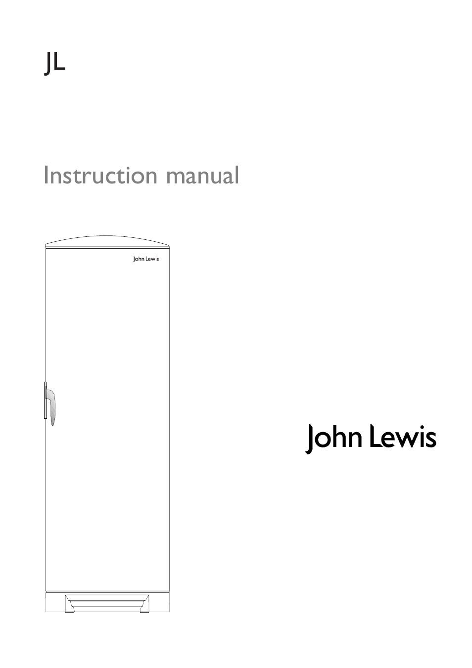 John Lewis JLFZW 1806 User Manual | 20 pages