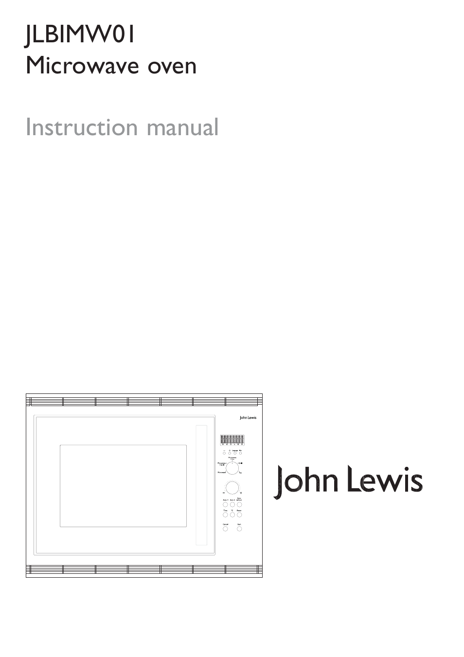 John Lewis JLBIMW01 User Manual | 28 pages