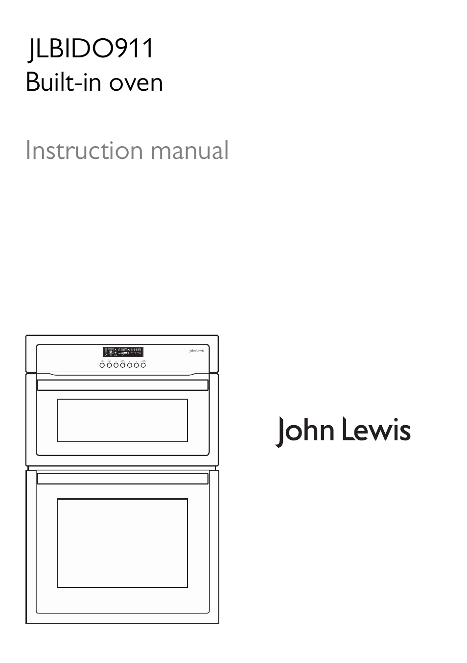 John Lewis JLBIDO911 User Manual | 48 pages