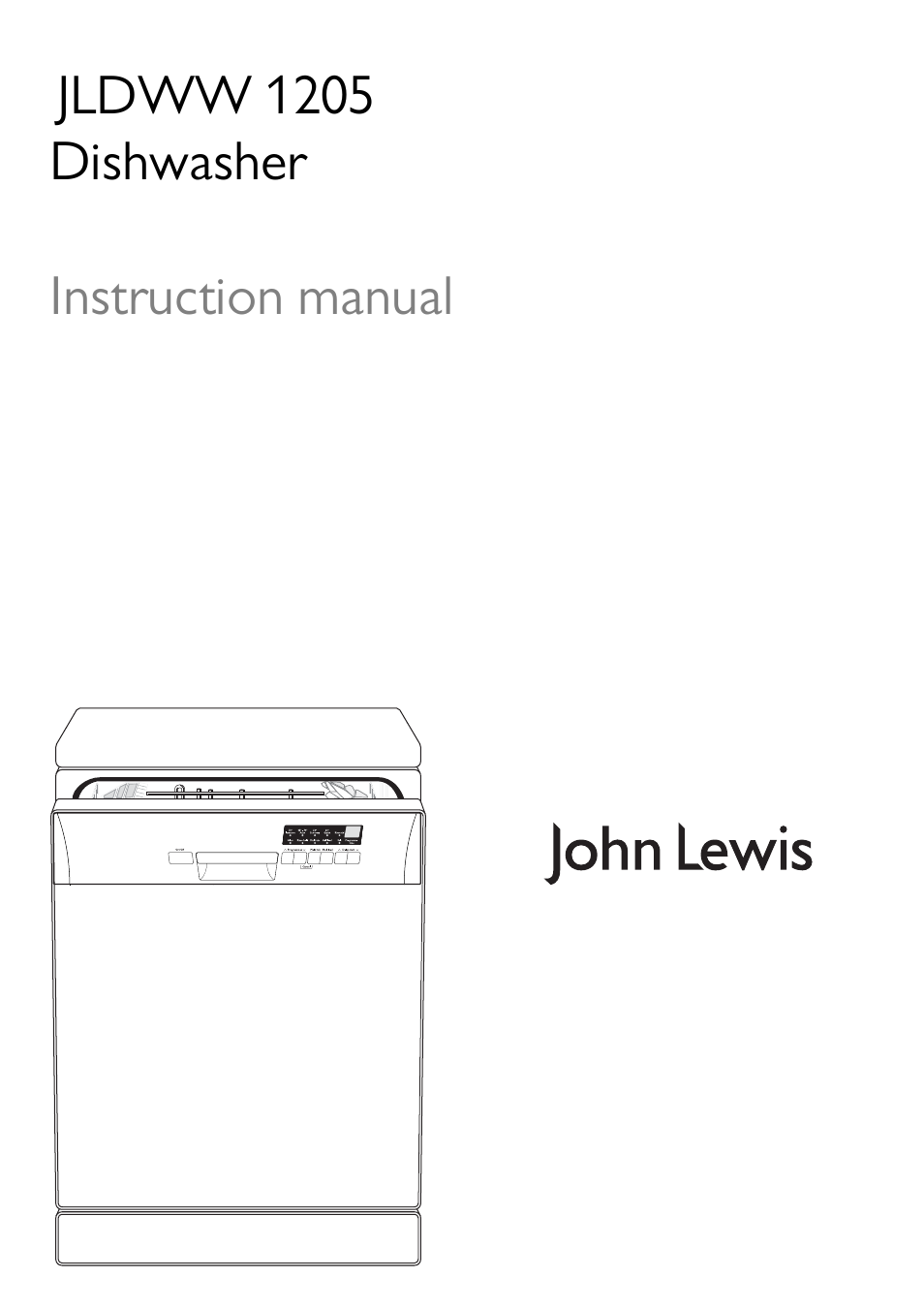 John Lewis JLDWW 1205 User Manual | 36 pages