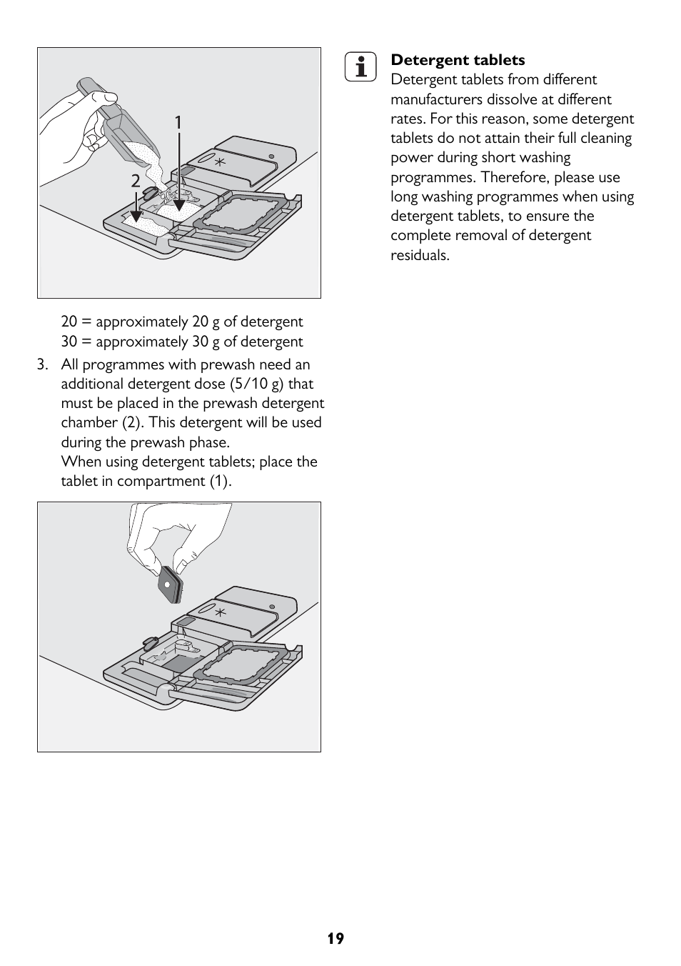 John Lewis JLDWW 1205 User Manual | Page 19 / 36