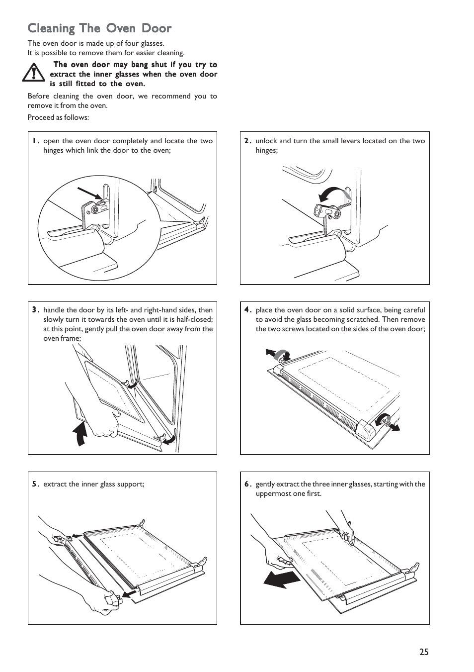 Cleaning | John Lewis JLBIOS603 User Manual | Page 25 / 28