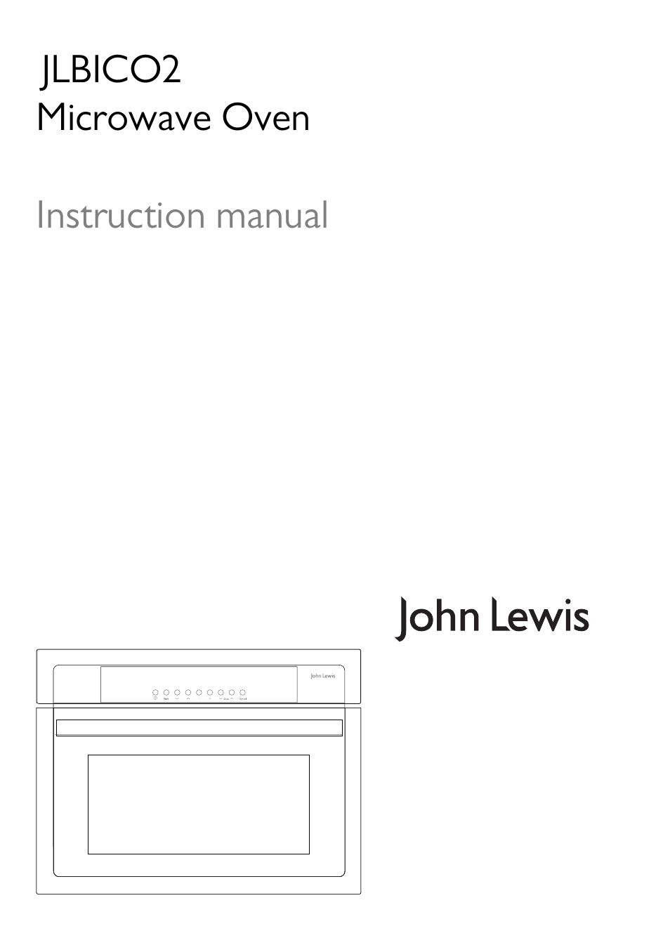 John Lewis JLBICO2 User Manual | 32 pages
