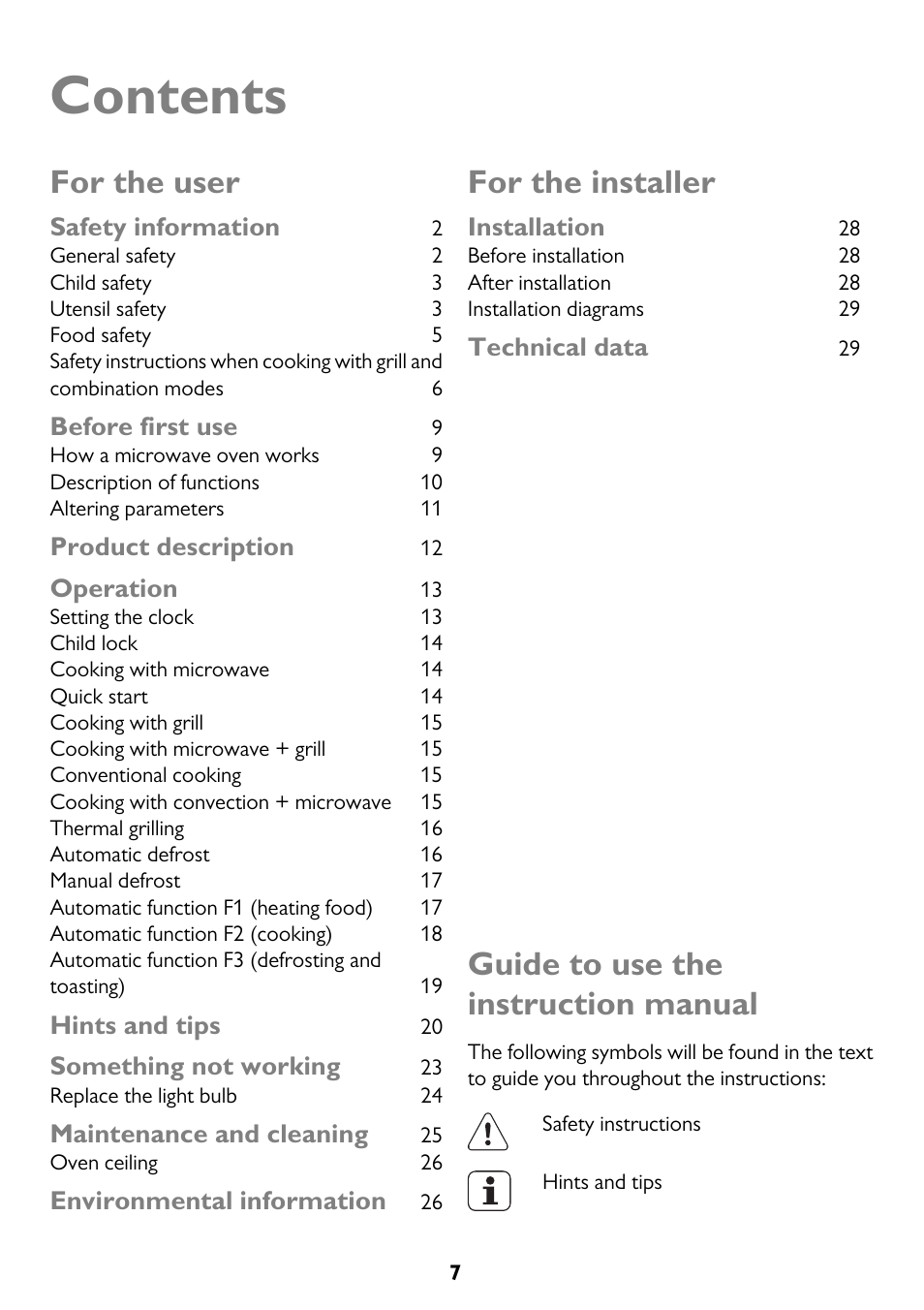John Lewis JLBICO2 User Manual | Page 7 / 32