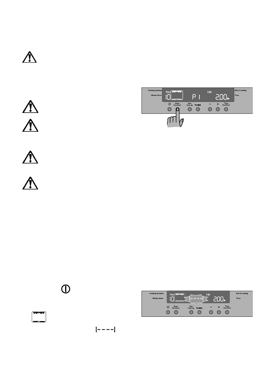 How to use the pyrolytic cleaning function | John Lewis JLBIOS664 User Manual | Page 27 / 40