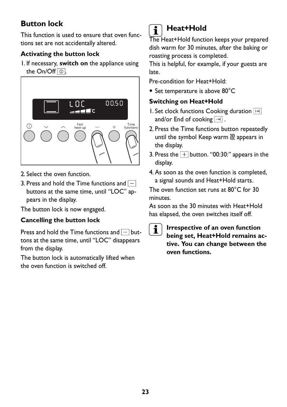 John Lewis JLBIOS609 User Manual | Page 23 / 60