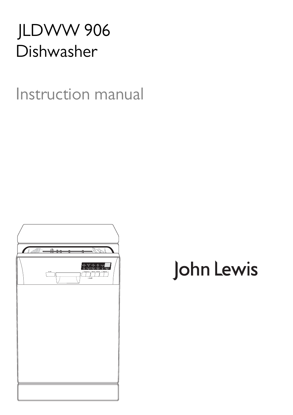 John Lewis JLDWW 906 User Manual | 36 pages