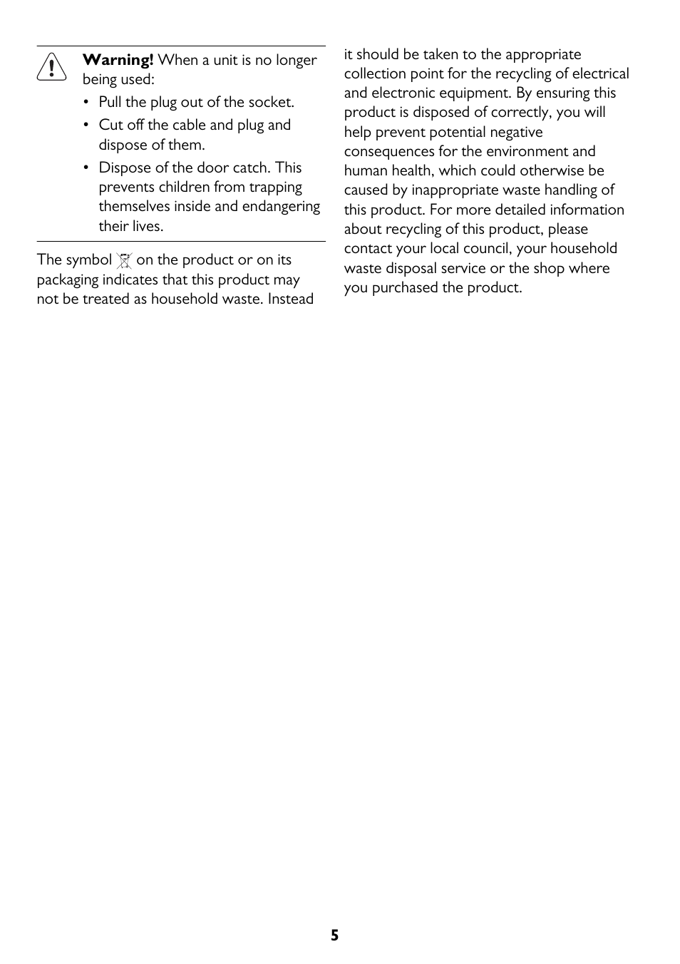 John Lewis JLTDH14 User Manual | Page 5 / 28