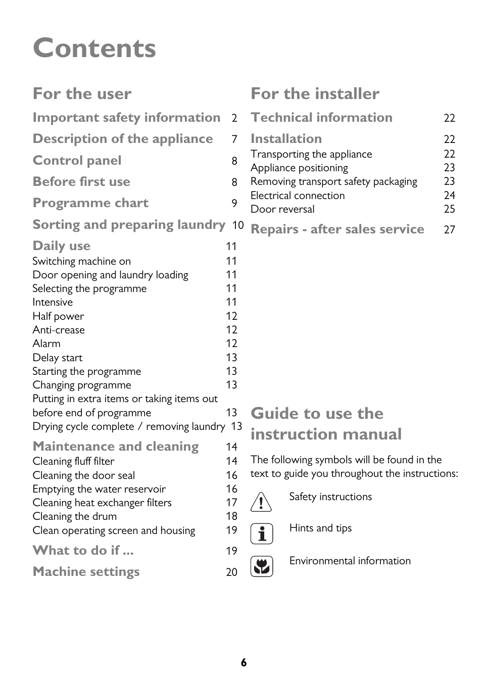 John Lewis JLTDH14 User Manual | Page 6 / 28