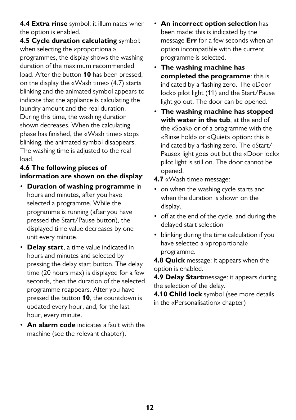 John Lewis JLWM 1410 User Manual | Page 12 / 44