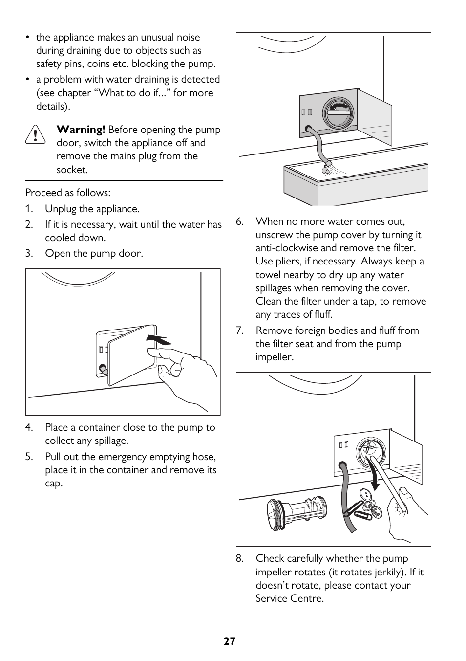 John Lewis JLWM 1410 User Manual | Page 27 / 44