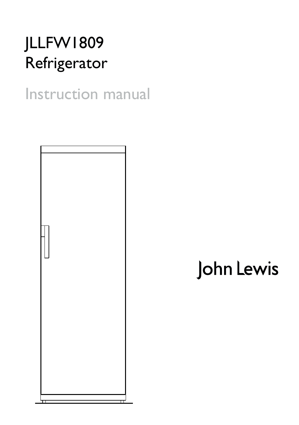 John Lewis JLLFW1809 User Manual | 24 pages