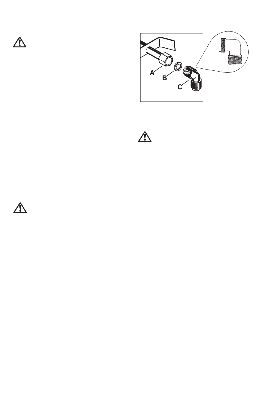 Installation, Gas connection | John Lewis JLBIGH702 User Manual | Page 5 / 16
