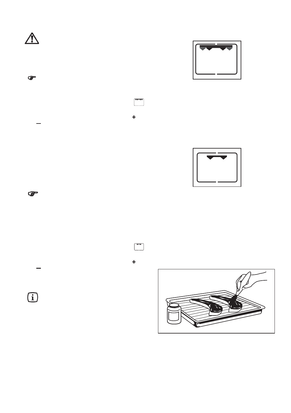Grilling, How to use the full grill, How to use the inner grill | Hints and, Hints and hints and tips tips tips tips tips | John Lewis JLBIOS602 User Manual | Page 18 / 28