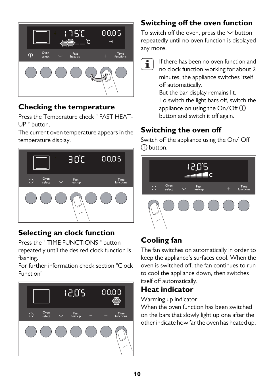 John Lewis JLBIDU712 User Manual | Page 10 / 40