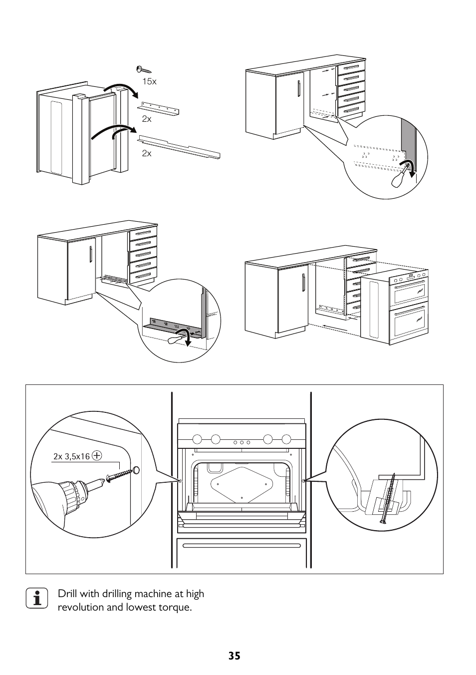John Lewis JLBIDU712 User Manual | Page 35 / 40