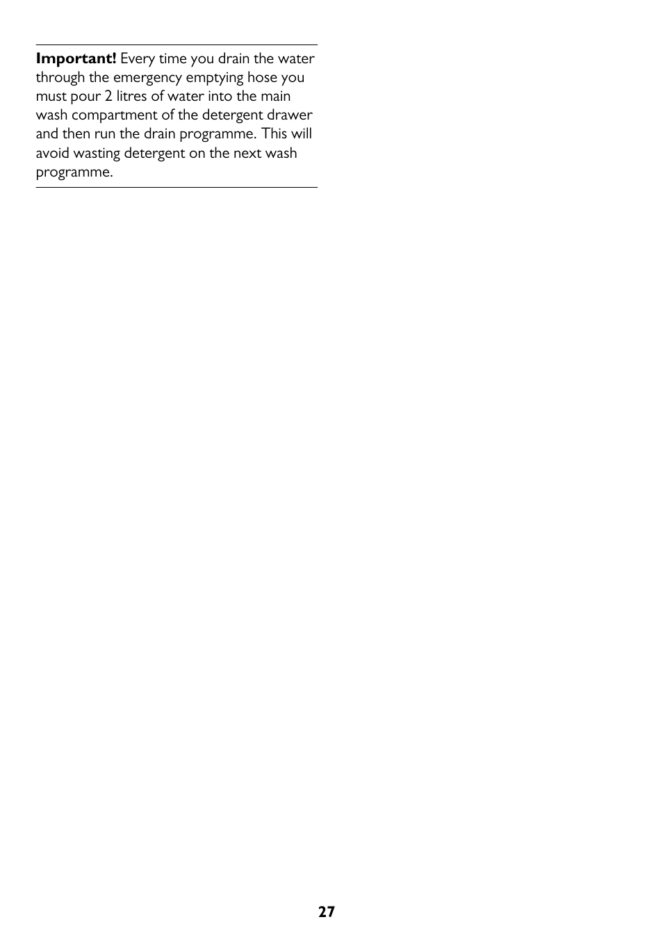 John Lewis JLWM 1404 User Manual | Page 27 / 40