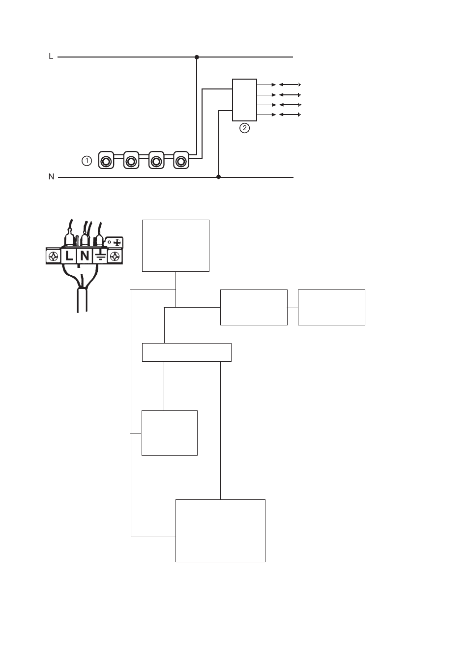 Wiring diagram | John Lewis JLBIGH601 User Manual | Page 8 / 16