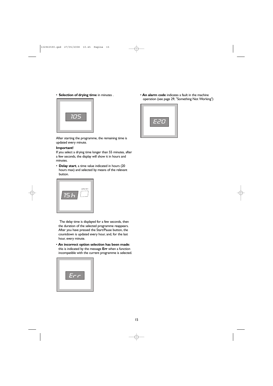 John Lewis JLWD 1609 User Manual | Page 15 / 32
