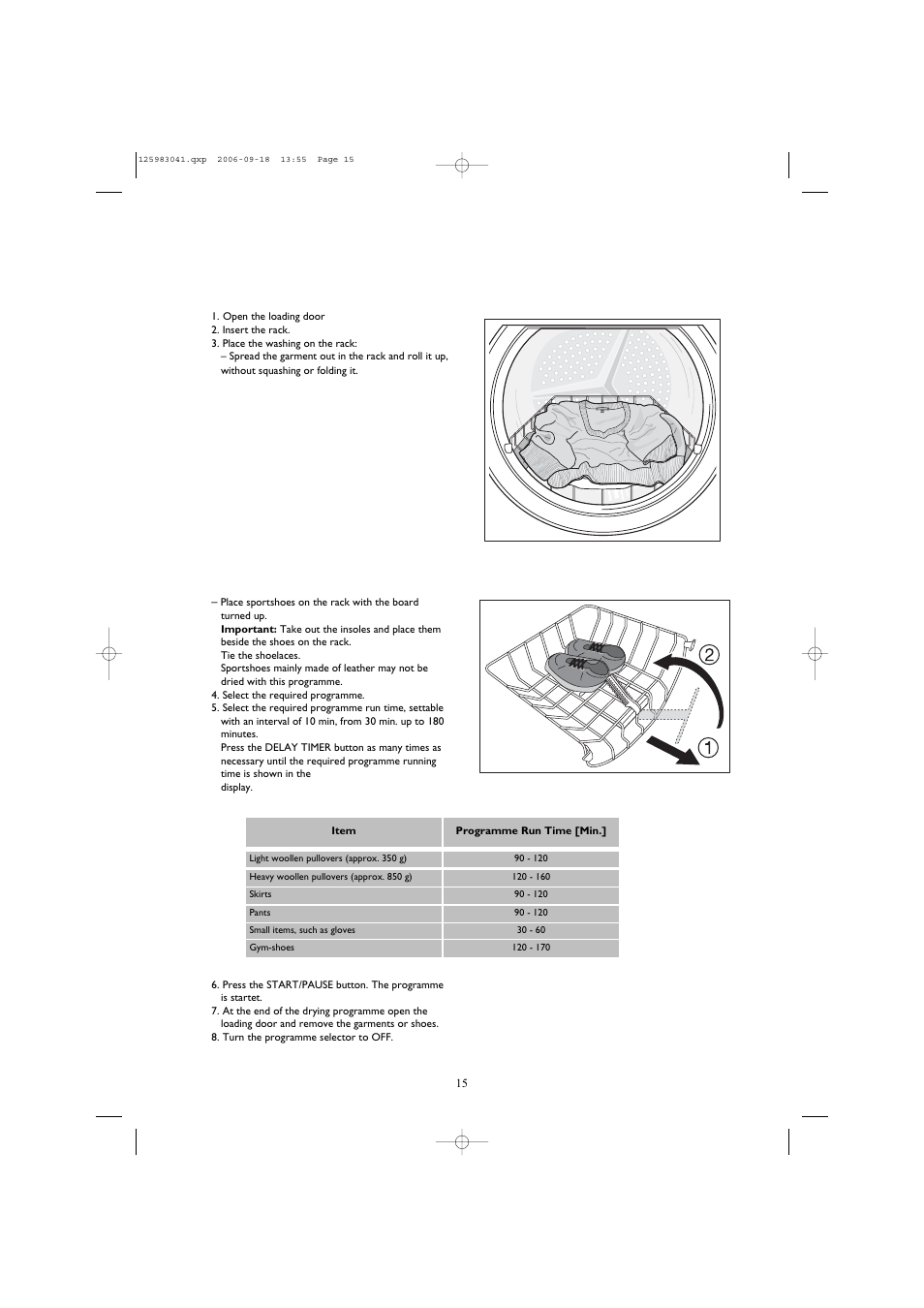 John Lewis JLTDC06 User Manual | Page 15 / 22