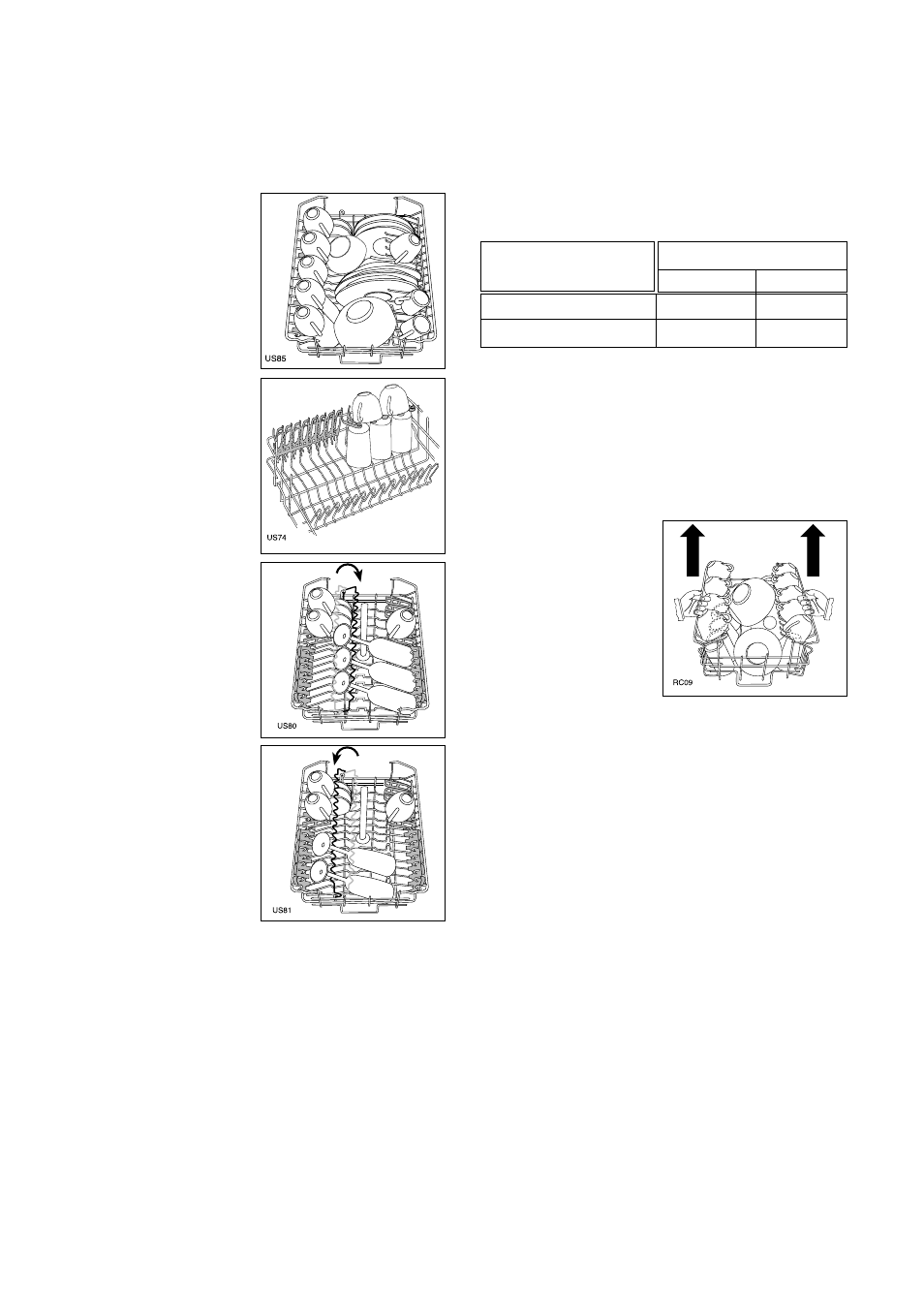 The upper basket, Adjusting the height of the upper basket | John Lewis JLDWW 905 User Manual | Page 17 / 28