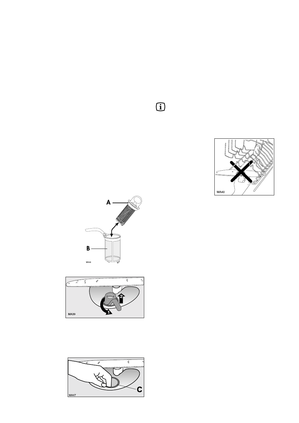 Maintenance and cleaning, External cleaning, Cleaning the filters | Prolonged periods of non-operation, Frost precautions, Moving the machine | John Lewis JLDWW 905 User Manual | Page 23 / 28