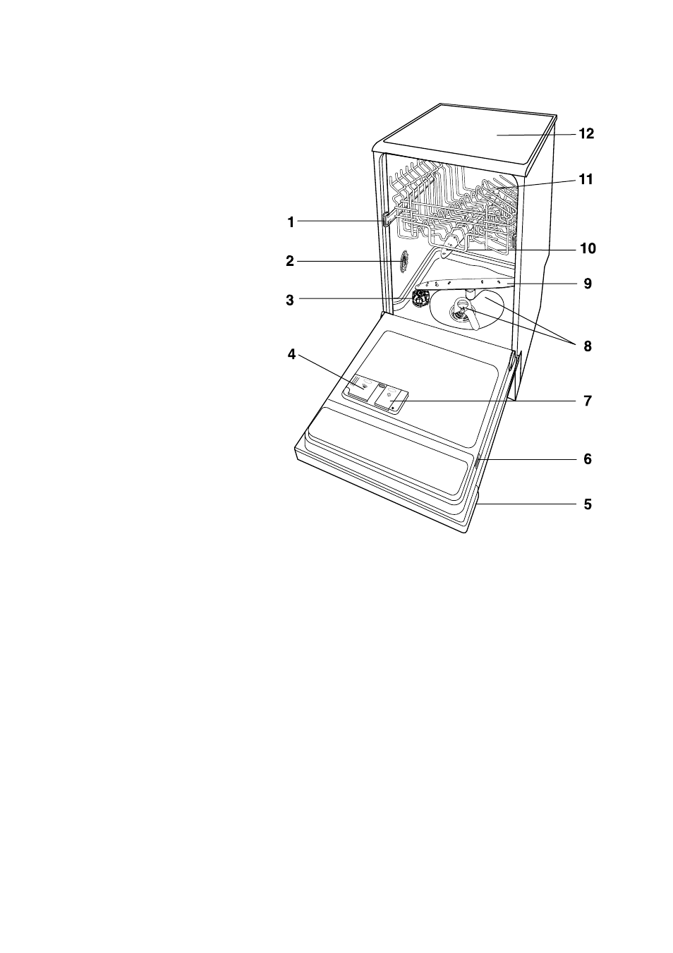 Description of the appliance | John Lewis JLDWW 905 User Manual | Page 5 / 28