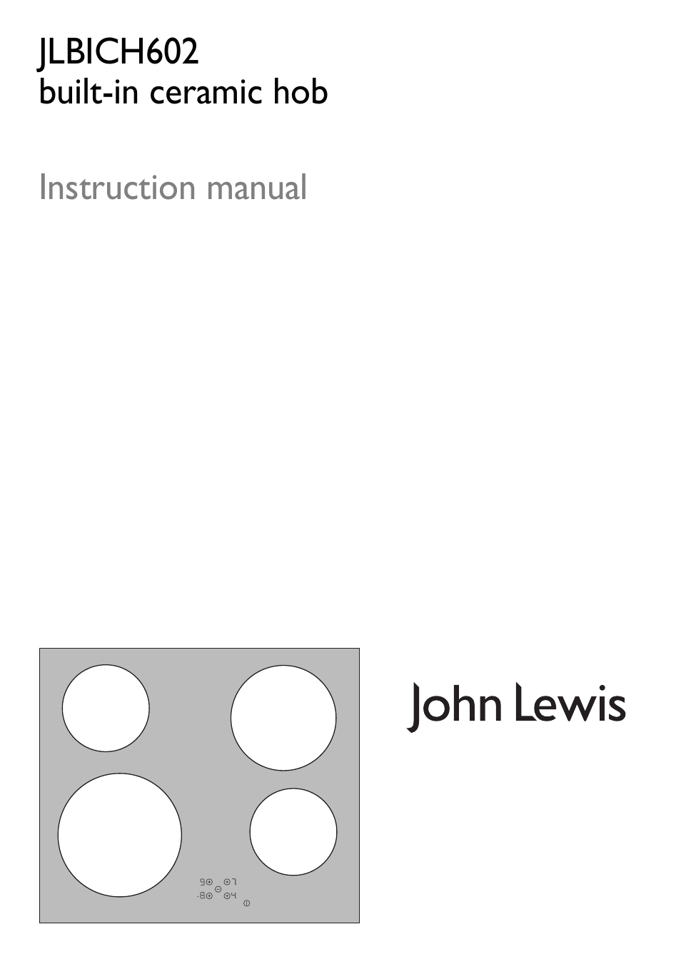 John Lewis JLBICH602 User Manual | 20 pages