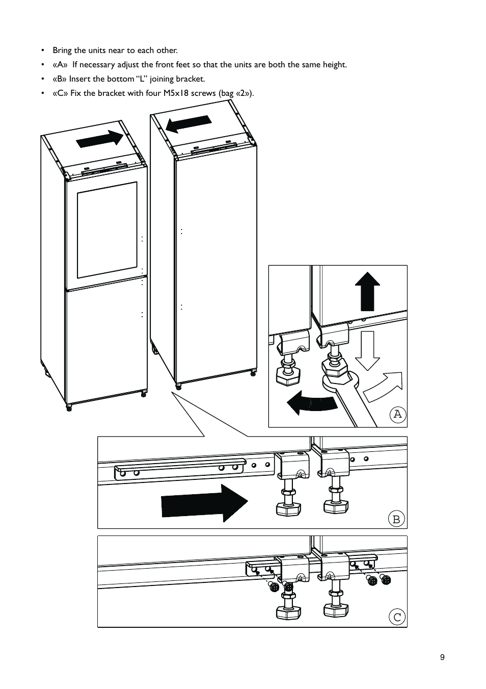 Cb a | John Lewis SBSKITB User Manual | Page 9 / 20