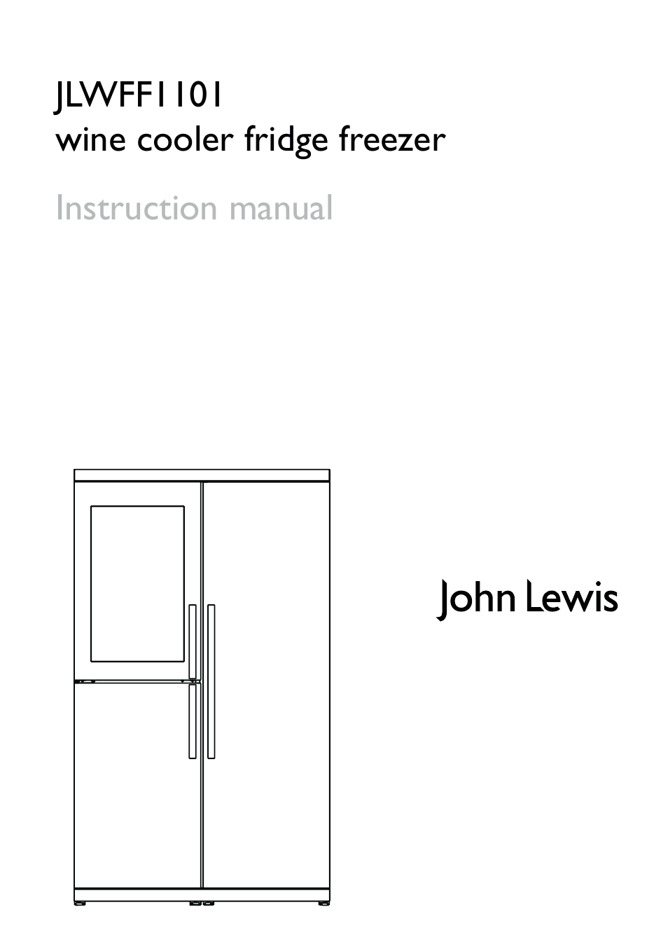 John Lewis JLWFF1101 User Manual | 24 pages