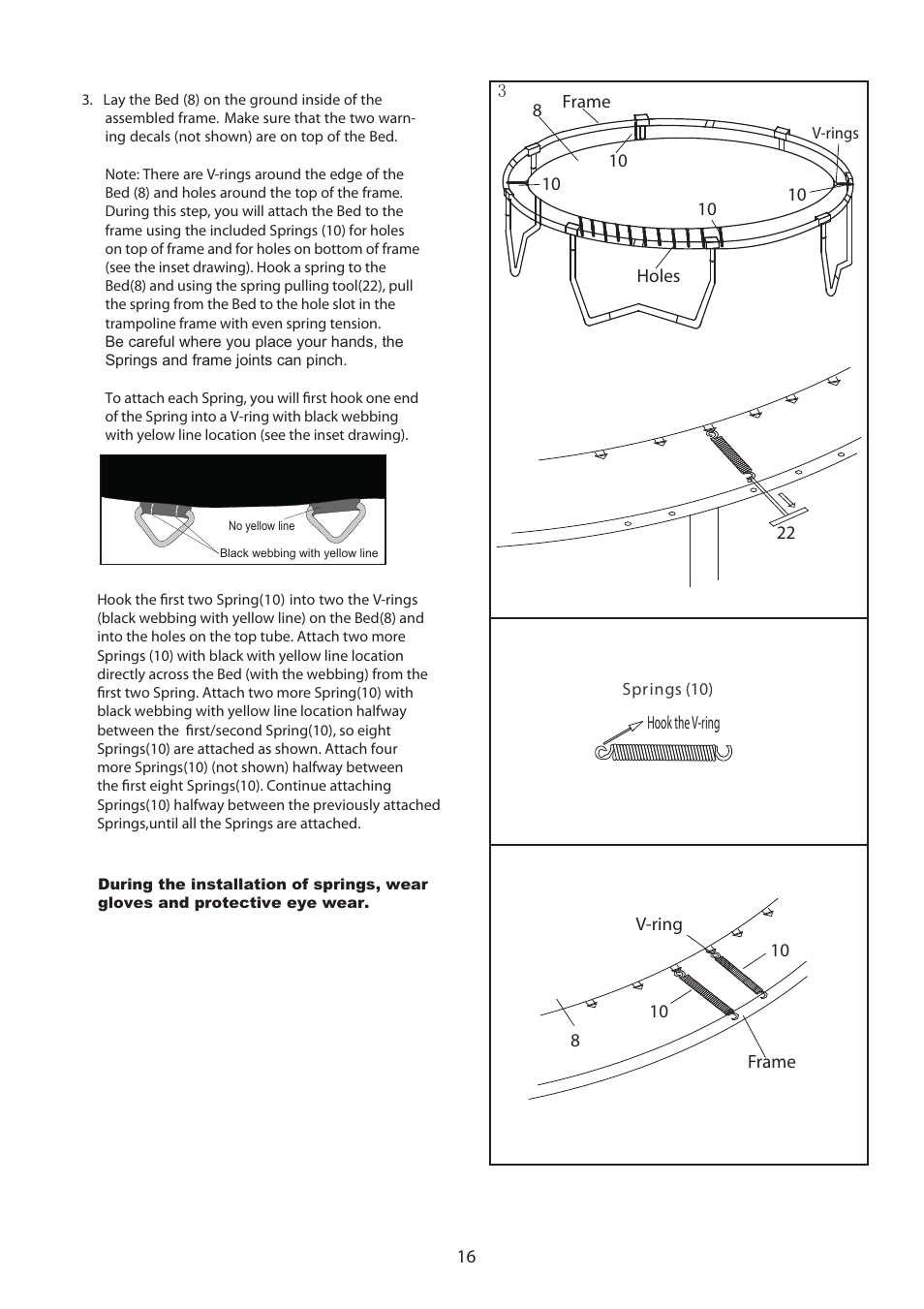 Jumpking Orbounder 12ft Combo YJ User Manual | Page 15 / 21