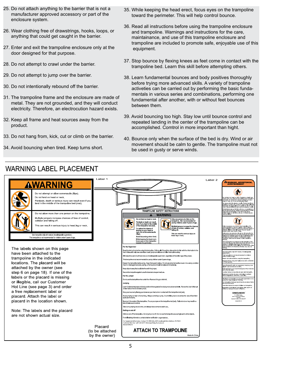 Jumpking OR1213 User Manual | Page 5 / 23