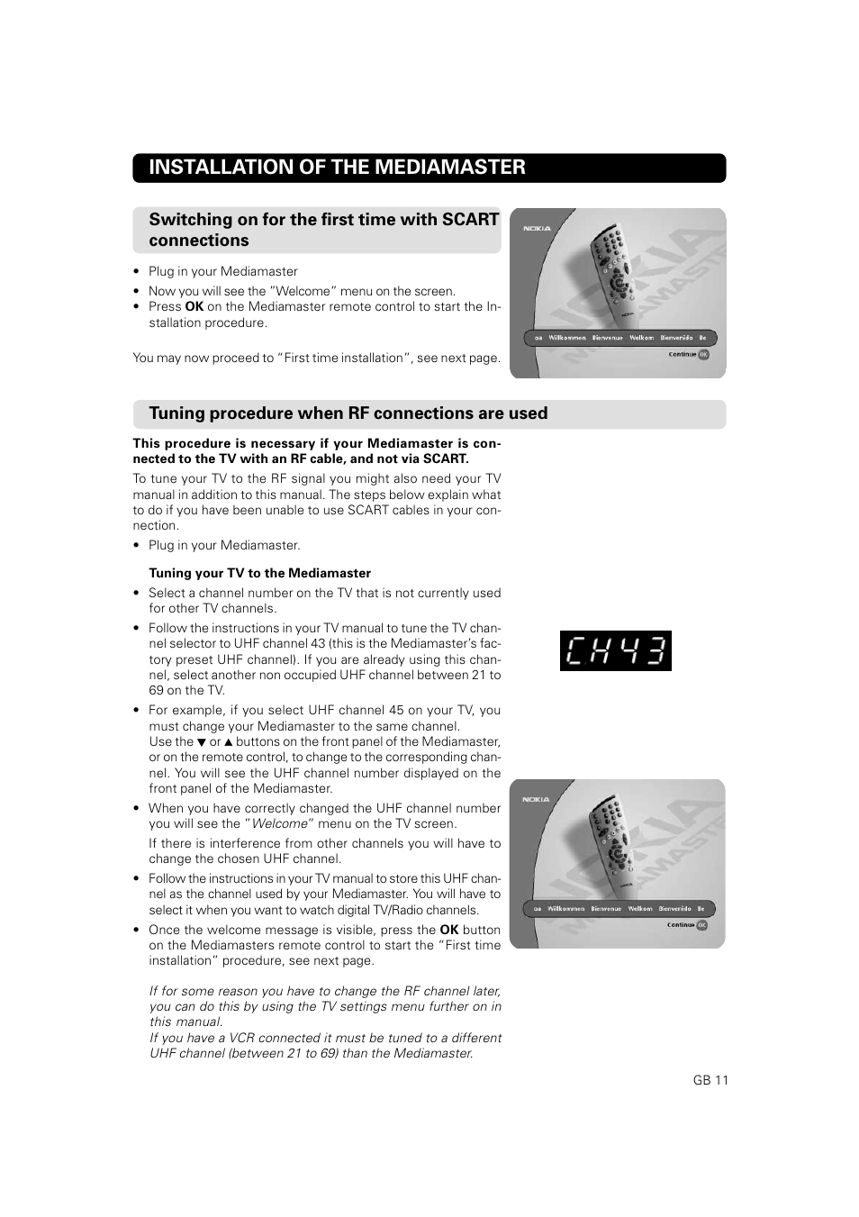 Installation of the mediamaster | JA Audio 9902S User Manual | Page 11 / 62