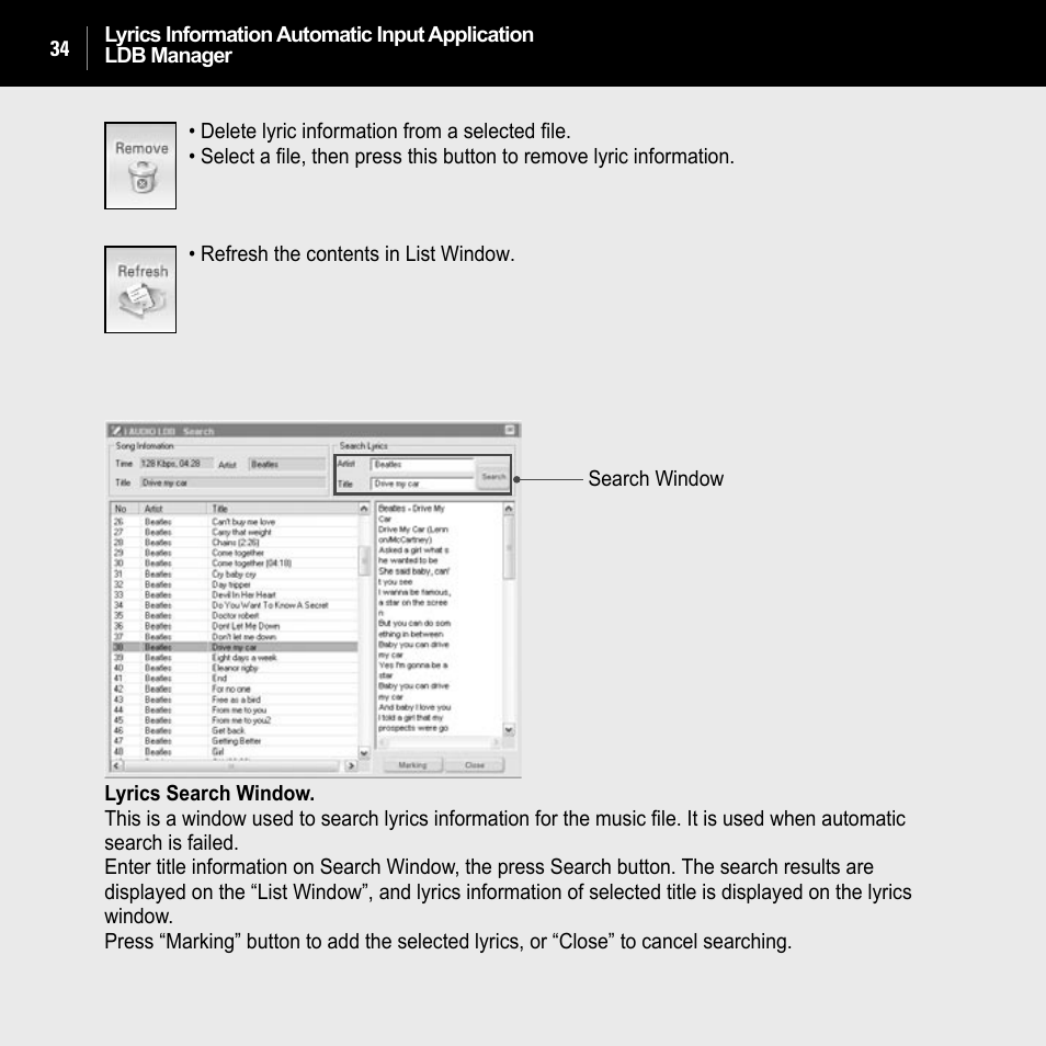 JetAudio iAUDIO U2 User Manual | Page 34 / 74