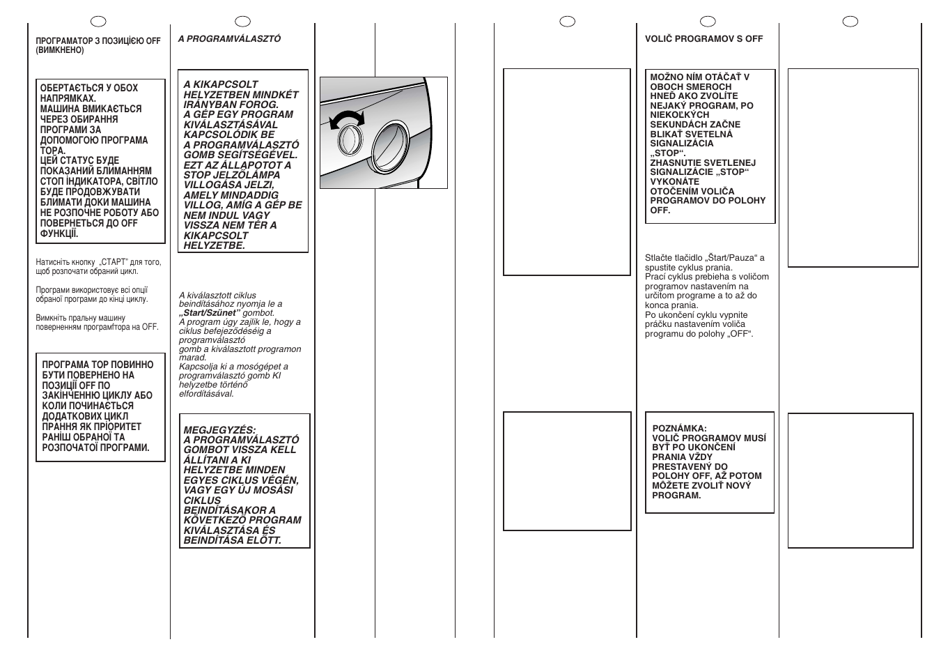 Candy CNL 105 User Manual | Page 18 / 37