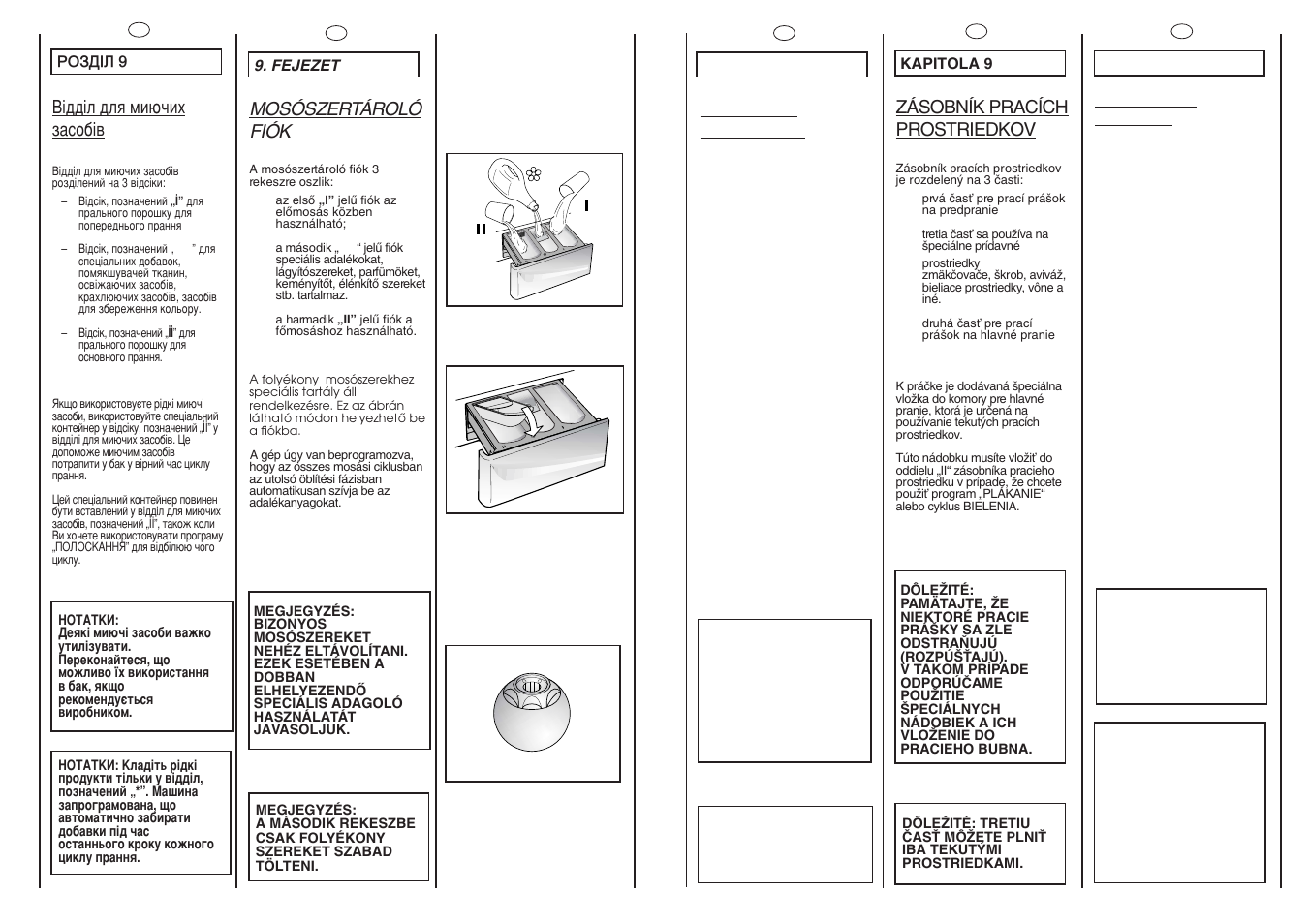 Candy CNL 105 User Manual | Page 27 / 37