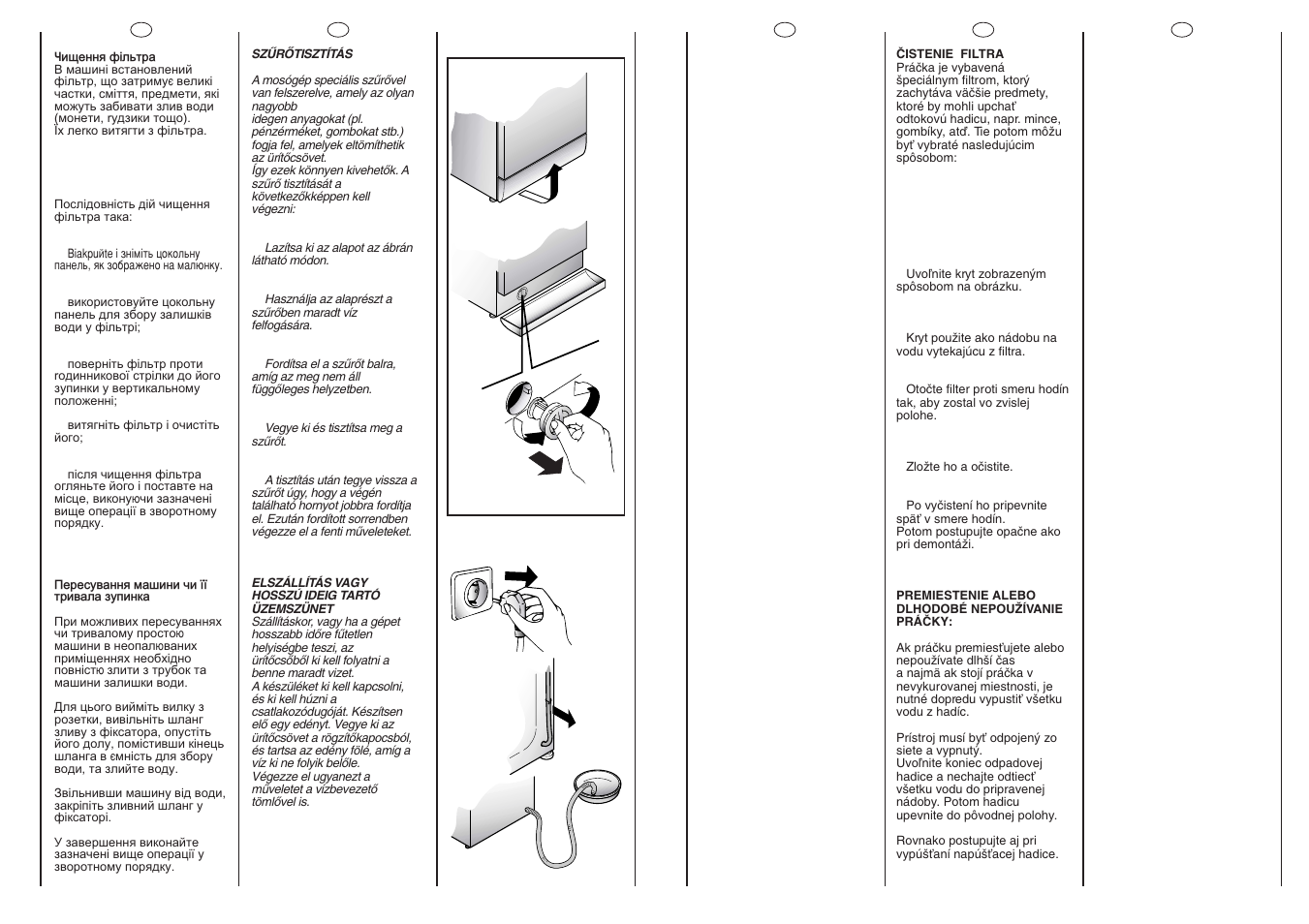 Candy CNL 105 User Manual | Page 33 / 37