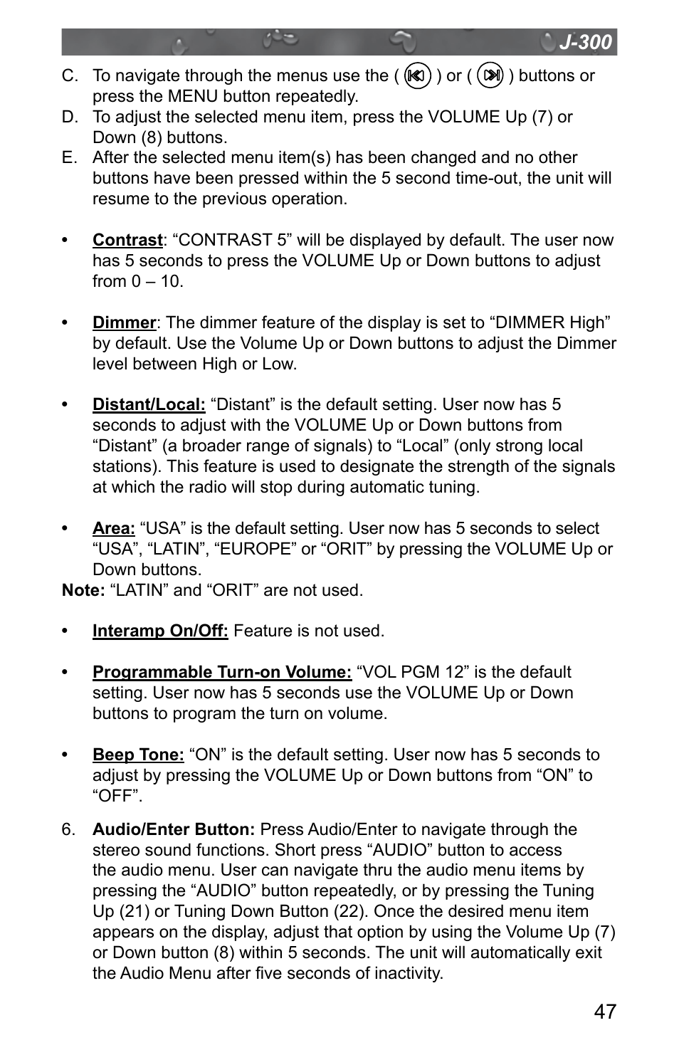 Jacuzzi J - 315 User Manual | Page 51 / 64