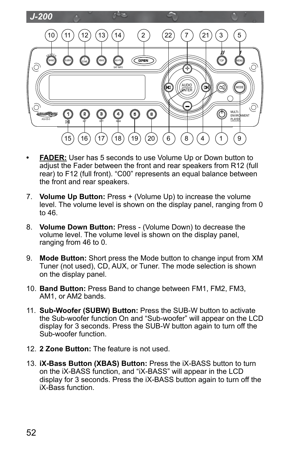 J-200 | Jacuzzi J - 200 J - 280 User Manual | Page 56 / 64