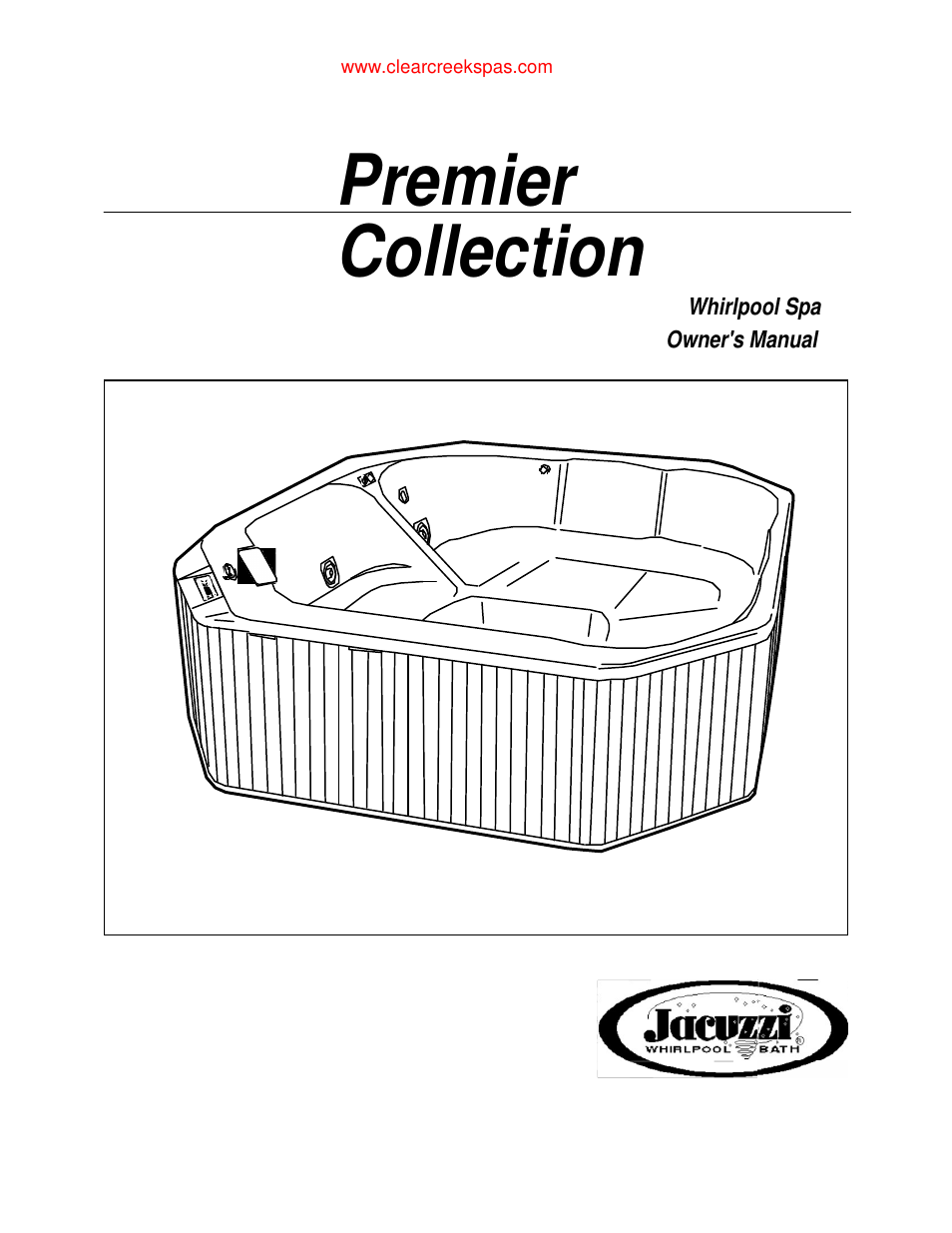 Jacuzzi Whirlpool Spa User Manual | 24 pages