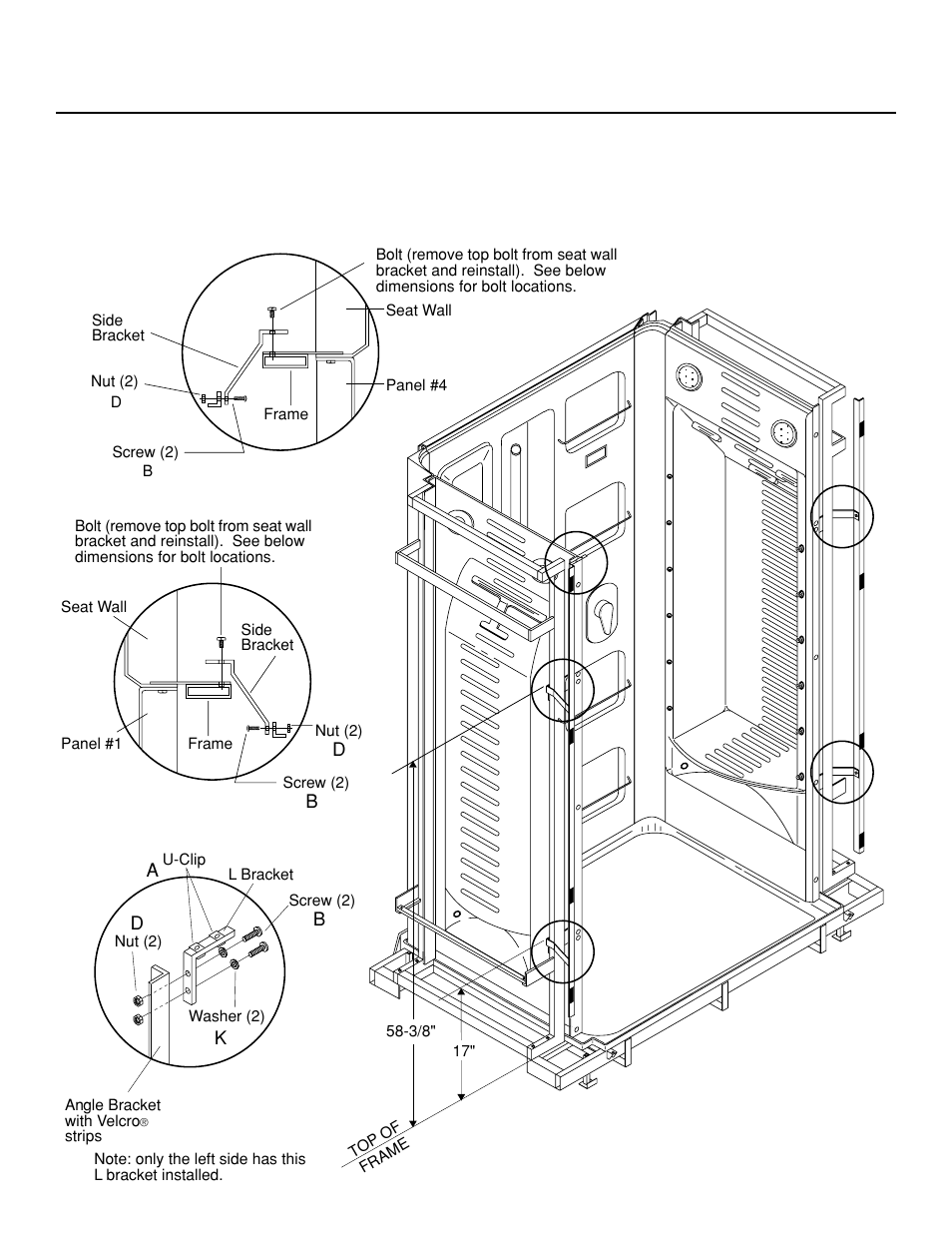 J-dream ii owner's manual, Ba c a | Jacuzzi J-DREAM II User Manual | Page 17 / 36